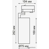 Трековый светильник Novotech Helix 358258