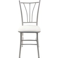 Стул ВВР Трилогия (белый крокодил/белый, экокожа)