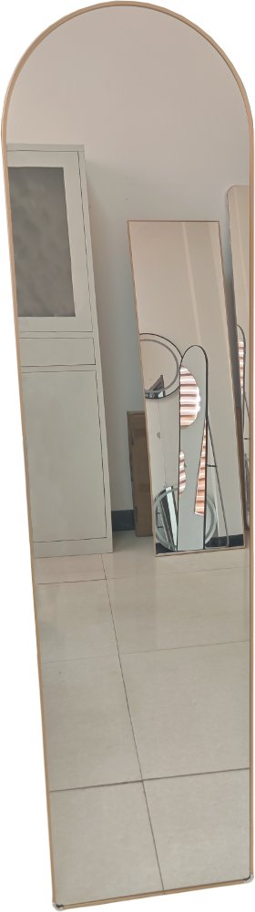 Зеркало Saniteco M-aluminum 160x40 (золото)
