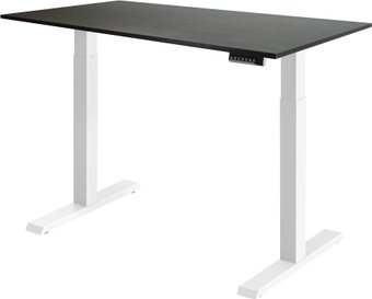Стол с регулировкой высоты ErgoSmart Electric Desk Compact (дуб мореный/белый)