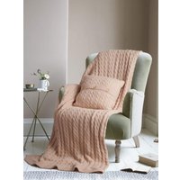 Плед Sofi De MarkO Джовани 100x140 Пл-НВппр-100x140 (пепельно-розовый)