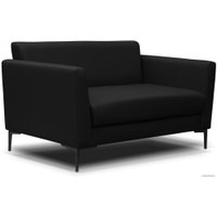 Диван Brioli Куно М двухместный (L22/черный)