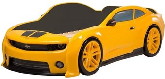 Кровать-машина Futuka kids EVO 3D Camaro 180x90 (желтый)