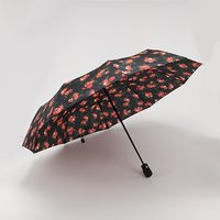 Зонт Rain Berry 734-23588.1 (черный/цветы)