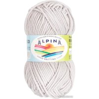 Пряжа для вязания Alpina Yarn Alpina Margo 50 г 75 м №020 (светло-серый)