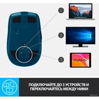 Мышь Logitech MX Anywhere 2S (темно-бирюзовый)