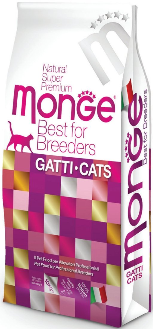 Сухой корм для кошек Monge Cat Indoor с курицей (10 кг)