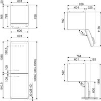 Холодильник Smeg FAB32LLI3