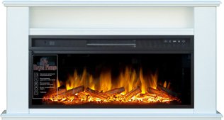 

Каминокомплект Smolcom Govard V42 с Royal Flame Vision 42 LOG LED (бьянко белый)