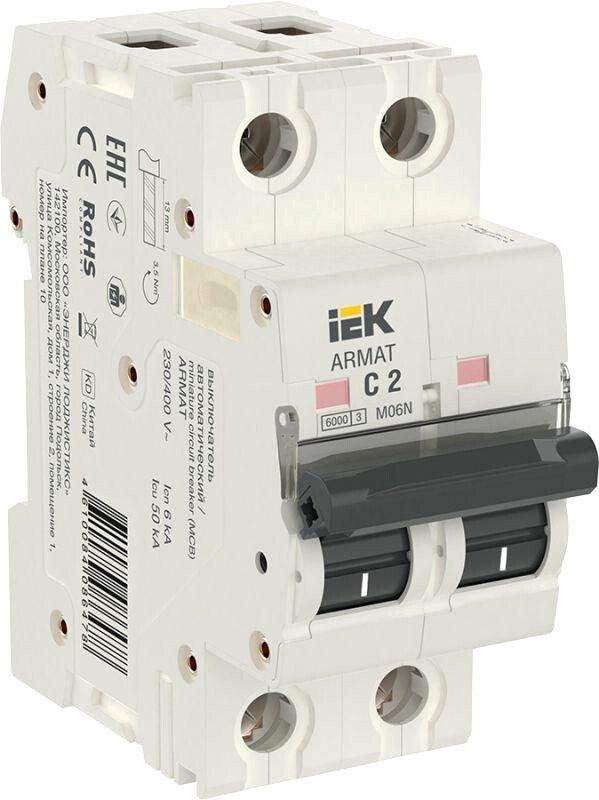 

Выключатель автоматический IEK AR-M06N-2-C006