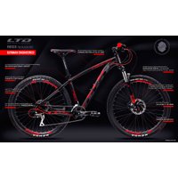 Велосипед LTD Rocco 760 27.5 2022 (черный/красный)