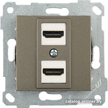Розетка HDMI Mutlusan Rita 2200-458-0186 (антрацит)