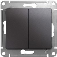 Выключатель Schneider Electric Glossa GSL001351 (графит)