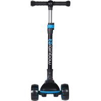 Трехколесный самокат Novatrack Rainbow 120 120BB.RAINBOW.BBL25 (черный/синий)