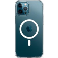 Чехол для телефона Spigen Ultra Hybrid Mag (MagFit) для iPhone 12 Pro Max ACS02622 (белый)