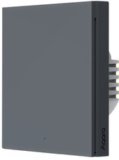 Smart Wall Switch H1 одноклавишный без нейтрали (графит)