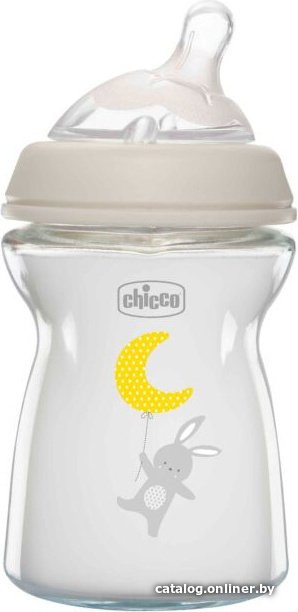 Бутылочка для кормления Chicco Nursery Natural Feeling 00081221300000 (250 мл, прозрачный)