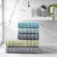 Полотенце Экотекс Люкс 50x90 Л-05-С (голубой)