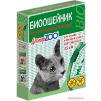 Ошейник от блох и клещей Доктор ZOO Для собак и кошек от блох/клещей (35см, зеленый)
