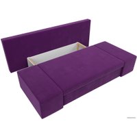 Диван Лига диванов Сан Марко 114022 (микровельвет, фиолетовый)