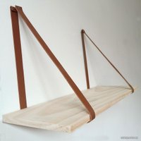 Полка Alta На кожаных ремешках AK6681