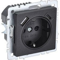 Розетка IEK Brite BR-R14-16-U22-018-K02 в Мозыре