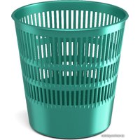 Корзина для бумаг Erich Krause Ice Metallic 12 л 55965 (бирюзовый)