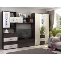 Стенка Стендмебель Яна (дуб белфорт/венге)