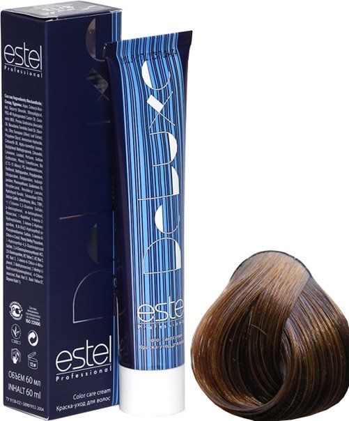 

Крем-краска для волос Estel Professional De Luxe 6/41 темно-русый медно-пепельный
