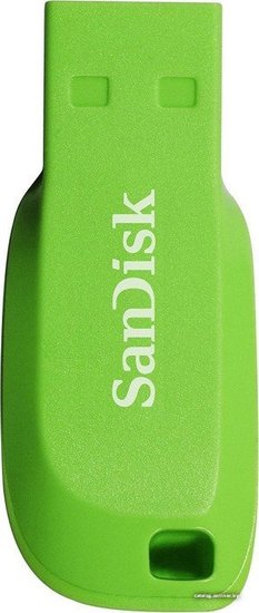 SanDisk Cruzer Blade 16GB (zielony) [SDCZ50C-016G-B35GE]