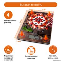 Кухонные весы Home Element HE-SC935 (ягодный пирог)