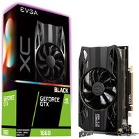 Видеокарта EVGA GeForce GTX 1660 XC Black Gaming 6GB GDDR5 06G-P4-1161-KR
