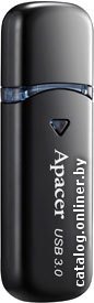 USB Flash Apacer AH355 Black 64GB [AP64GAH355B-1]