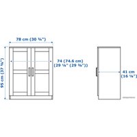 Стенка Ikea Бергсхульт 893.986.95