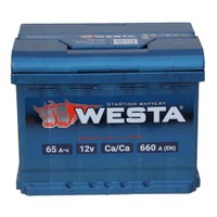 Автомобильный аккумулятор Westa 6CT-65 VLR Euro (65 А·ч)