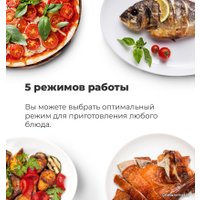 Электрический духовой шкаф MAUNFELD EOEC.564TB