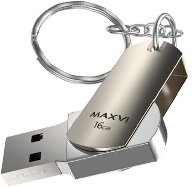 

USB Flash Maxvi MR 16GB (серебристый)