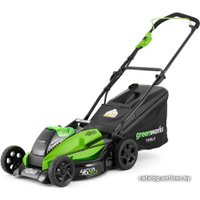 Газонокосилка Greenworks GD40LM45 (без АКБ)