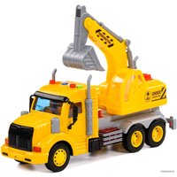 Экскаватор Полесье Профи Автомобиль-экскаватор инерционный 86440