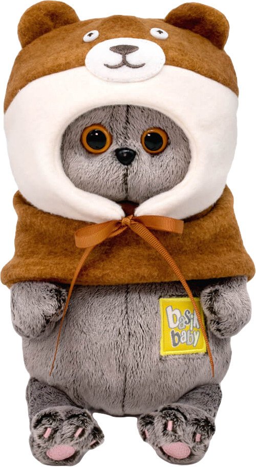 

Классическая игрушка BUDI BASA Collection Басик Baby в шапке Медвежонок BB-125