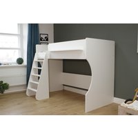 Кровать-чердак Красная звезда Р432 Капризун 1 180x80 (белый)