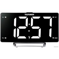 Настольные часы TELEFUNKEN TF-1711U (черный/белый)