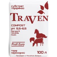 Торф Traven компост рН 5.5-6.5 (100 л)