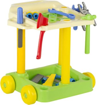 Тележка с инструментами игрушечная Стром Мастер-ломастер У654