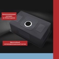 Кухонная мойка Futur FK 6050 Eco Embossing Pop-up Roll plus (Black Nano)