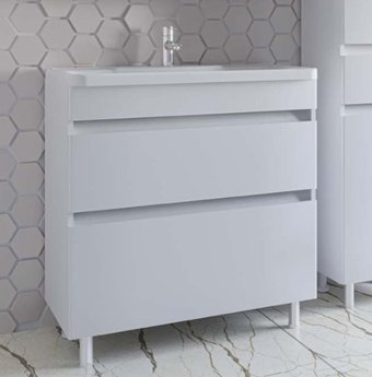 Axus Тумба под умывальник Ромеро 80 (белый)