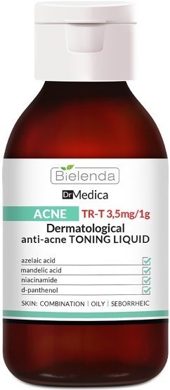 

Bielenda Лосьон для лица Dr Medica Acne дерматологический анти акне тонизирующий (250 мл)