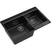Кухонная мойка GranFest GF-LV-780K (черный)