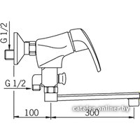 Смеситель Oras Safira 1073X