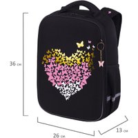 Школьный рюкзак BRAUBERG Light. Shining Heart 272029